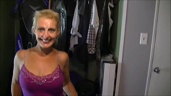 Ava hughes pretty face covered in cum