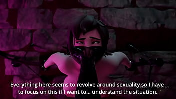 Asian chubby girl in bdsm dungeon the rope dude