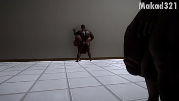 Big black cock slut mrs cockers gets fucked at the pool