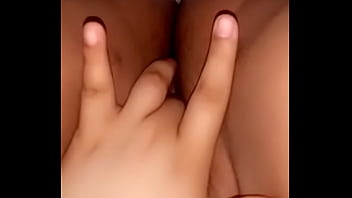 Mexican slut plays with herself
