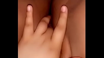 Mexican slut plays with herself