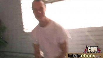 Busty Black Babe Bubble Bath Group Cocksuck 15 thumbnail