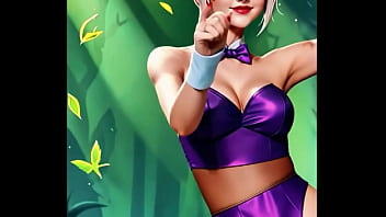 Riven trades her broken blade for a daring bunny outfit purple silk glowing under the forest light the exile has never looked so dangerous