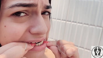 4k Dental Hygienist Routine Mouth Fetish Closeups Naked thumbnail