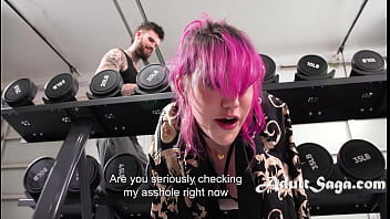 Trans Lena Moon Used While Stuck In Between Weights thumbnail