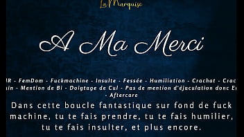 A ma merci french dirty talk joi femdom audio asmr