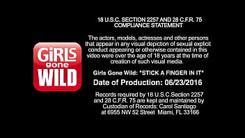 Stick a finger in it