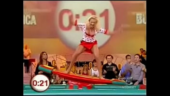 A blonde italian celeb is doing some indoor surfing for a tv show in a miniskirt it was always clear there was be the inevitable upskirt oops fun A blonde italian celeb is doing some indoor surfing for a tv show in a miniskirt it was always clear there was be the inevitable upskirt oops fun