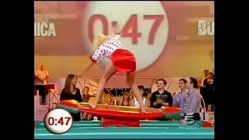 A blonde italian celeb is doing some indoor surfing for a tv show in a miniskirt it was always clear there was be the inevitable upskirt oops fun A blonde italian celeb is doing some indoor surfing for a tv show in a miniskirt it was always clear there was be the inevitable upskirt oops fun