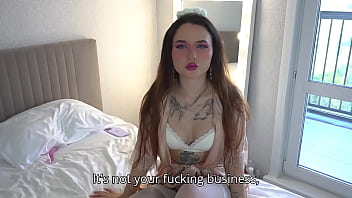 My stepsister cheated on her groom and let him fuck her creamy asshole in unusual flexible positions