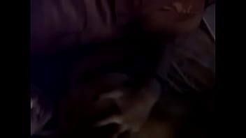 Naughty teen fingers herself