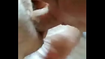 Немного пососала