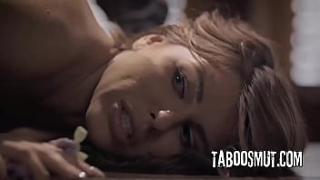 Brunette college girl gives in to her professor's rough anal sex