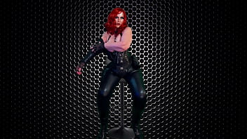 Mature avenger cosplay masturbation and orgasms