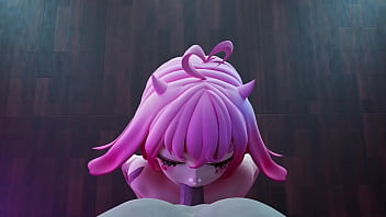 Getting your cock sucked by a bunny girl