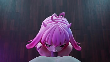 Getting your cock sucked by a bunny girl