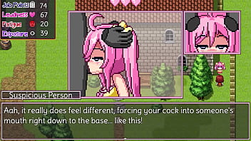Busty pink haired girl gives her best 9 Busty pink haired girl gives her best 9