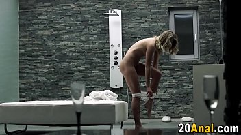 Blonde gets ass eaten