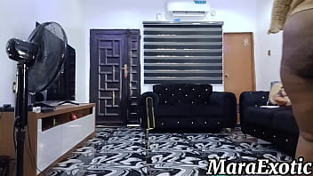 Fat ass ebony cleaning lady naked home cleaning mara exotic