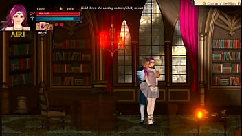 Cute woman making a blowjob to a ancient man in guilth2 erotic game video