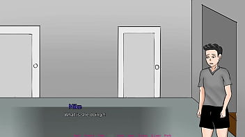 Una chica muy caliente folla con el hermano de novio en un juego porno