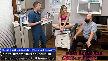 Cheerleader gets a sports physical tyler lynn