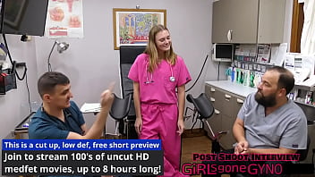 Cheerleader gets a sports physical tyler lynn