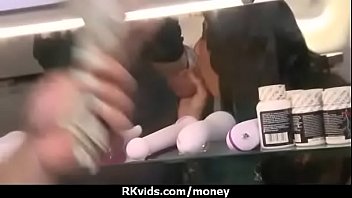 Sexy natural chick trades cash for some rough sex 7