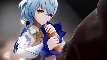 Blowjob to a hilichurl