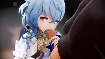 Blowjob to a hilichurl