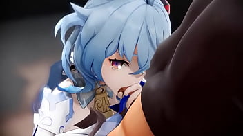 Blowjob to a hilichurl