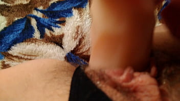 Big toy makes me cum intense