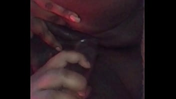 Stretching my pussy with big toy