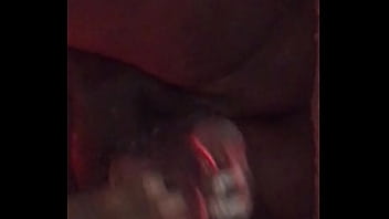 Stretching my pussy with big toy