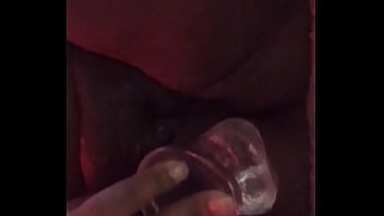 Stretching my pussy with big toy Stretching my pussy with big toy