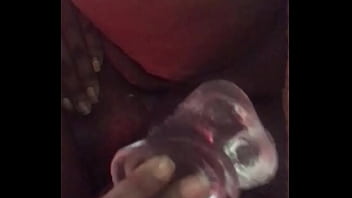 Stretching my pussy with big toy