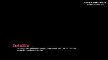 Step "i'll let you fuck my tits but don't tell your step mom " life in santa county lisc taboo hentai game part #13