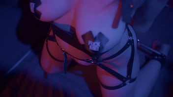 Perverted paramour piss on tits his wife's and ass fuck her and she gets facial