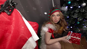 A conniving elf has decided to steal christmas but got fucked in the ass like a whore