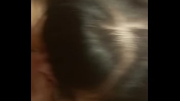 Step mom came to help paint my room i ended painting her mouth