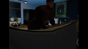 Tasting a big black football player