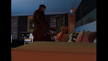 Tasting a big black football player