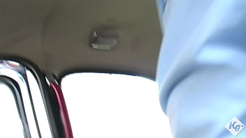 Cheeky teen slut offers sexual services to pay for her ride