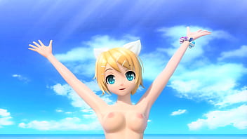 Hatsune miku y rin desnudas mod