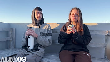 Quiero chuparte la verga ya acá en la terraza gracias amigo