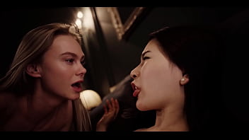 Blonde bombshell nancy ace grows fangs hot babes vampire porn growing teeth mesmerizing fantasy trailer