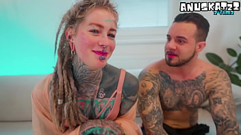 Alt babe destroyed by bwc – gagged gaped & taken deep