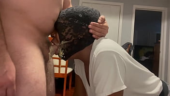 Facefucked bitch drinks her puke from a bucket