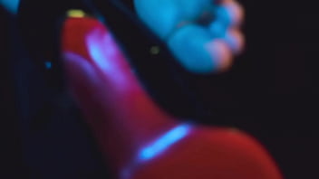 Talking dirty and sucking my toes