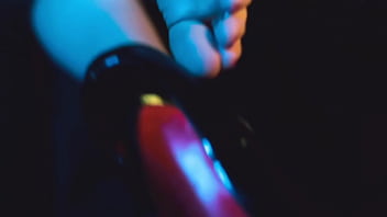 Talking dirty and sucking my toes